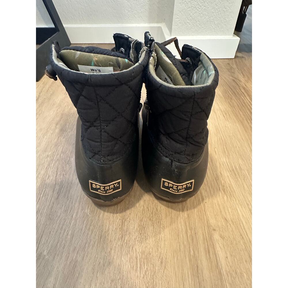 Sperry Topsiders Saltwater Duck Boots Sz 5.5 - Picture 7 of 9
